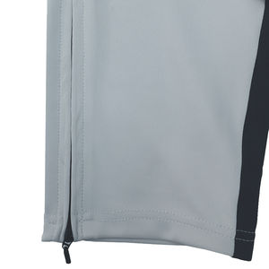 Ensemble de survêtement unisexe personnalisé en polyester pour le printemps, avec logo imprimé réfléchissant et rayures, 2 pièces, fermeture éclair, jogging pour homme, pour les fêtes et les clubs - Product Image 6