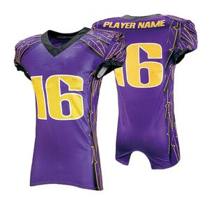 Maillot de football américain entièrement sublimé, hauts de football américain, uniforme de football en gros - Product Image 1