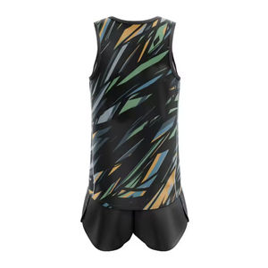 Fabricant pakistanais dernier prix uniforme d'athlétisme de course impression par sublimation matériau souple uniforme d'athlétisme respirant - Product Image 3