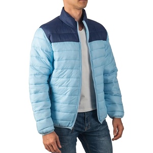 Veste matelassée légère en toile pour homme pour l'hiver, utilisation en extérieur, imperméable, coupe-vent, fermeture éclair, résistante à l'eau pour adultes, livraison DDP - Product Image 1