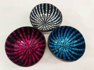 Cuenco decorativo para fruta, ensalada, fideos, arroz, cáscara de coco, cuencos de coco naturales, cucharas, producto hecho en Vietnam, novedad - Product Image 3