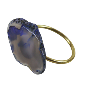 High Quality Vintage Design Agate <b>Stone</b> Napkin Ring Customizable for Home Hotel & Party Dining Table Decoration Stocked - Product Image 5