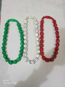 สร้อยคอลูกปัดเรซินทำมือสำหรับงานแต่งงานของผู้หญิงทันสมัยสีตามสั่ง - Product Image 4