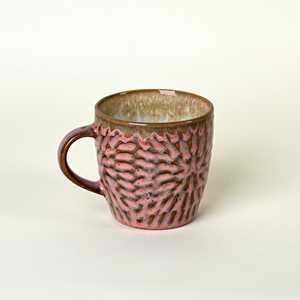 ชุดถ้วยชาเซรามิกสีชมพูดัสตี้โรส 2 ใบ สำหรับเป็นของขวัญ - Product Image 4