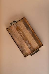 Bandejas de servicio de lujo modernas de primera calidad Bandejas decorativas de color personalizadas para Ramadán y boda Multifuncional desmontable - Product Image 4