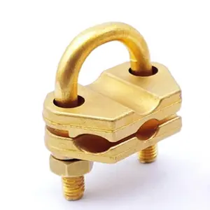 Conduit ClipsHangers Ground ClampBRONZE GROUND CLAMP CONNECTOR