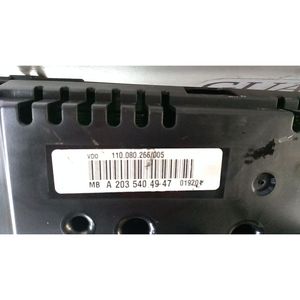 แผงหน้าปัดรถยนต์เมอร์เซเดส ซี-คลาส ซีดาน W203 A2035401448 (00>04) - Product Image 2