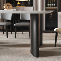 Fabricant de meubles table de salle à manger de luxe avec ensemble de chaises marbre table à manger moderne set de 6 8 sièges pour salle à manger maison