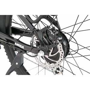 CYSUM-Vélo de ville électrique modèle X2 pour femmes, 27.5 pouces, aluminium, 500 watts, vitesse de pointe, 25 km/h, moyeu arrière, 8 vitesses, portée de 50km, Panda - Product Image 3