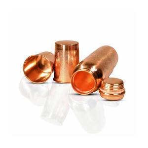 High Quality Copper <b>Water</b> <b>Bottle</b> Handicrafts India Hot Selling Plastic Drinkware for Kitchen Gym Exportation Reasonable Price - Product Image 3