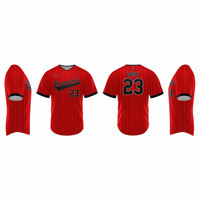 Jersey de béisbol de nueva fábrica superventas, camiseta de béisbol de hombre de moda de gran oferta con mangas cortas