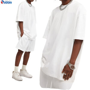 New Arrival BOBBIN INDUSTRIES BI-08 Customized Oversized <b>Men's</b> T-<b>Shirt</b> Set Plus Size High Quality Breathable Quick Dry Set Set - Product Image 2