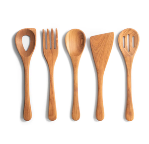 Wood tavetha & Turners Espátula 100% madera natural Utensilio de cocina incluida Espátula a precio mayorista - Product Image 6