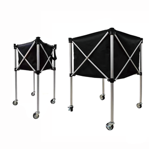 Chariot de Pickleball en alliage d'aluminium Pickleball Collector Ball <span class=keywords><strong>Caddy</strong></span> pour Pickleball <span class=keywords><strong>Caddy</strong></span> Hopper avec roues - Product Image 1