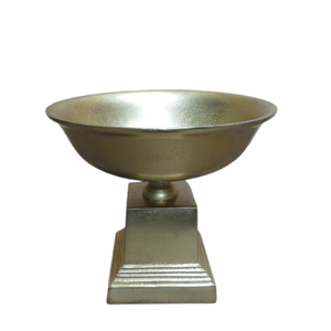 Cuenco de flores de aluminio de diseño único para decoración de sala de estar, centro de mesa de boda, cuenco de flores de lujo a la venta - Product Image 6