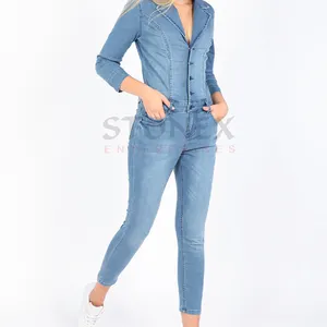 Einzigartiger Stil Overalls & Stram pler für Frauen Custom Design und Logo Damenmode tragen Ganzkörper-Bodysuit