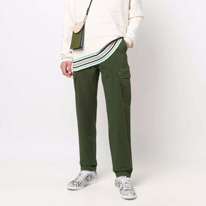 Pantalon cargo décontracté pour homme, nouveau style 2026, confortable, prix bas, respirant, uni, teinture unie, service OEM ODM, design de pantalon cargo - Product Image 4