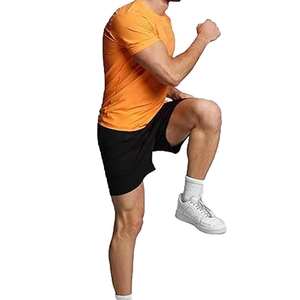 T-shirts à manches courtes pour hommes, décontractés, doux, respirants, écologiques, 100% coton, col rond, pour le fitness et la maison - Product Image 4