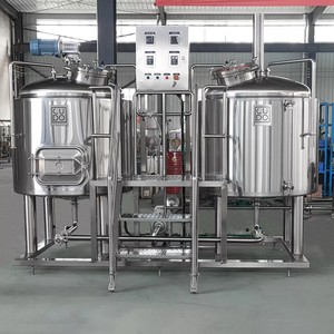 Système de brasserie à deux cuves de 500 L, équipement de brassage en acier inoxydable pour la fermentation en brasserie - Product Image 2