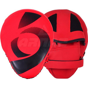 Almohadilla de Muay Thai de cuero PU con correas fuertes y absorción de golpes Almohadilla tailandesa de boxeo acolchada gruesa para una práctica segura y cómoda - Product Image 1