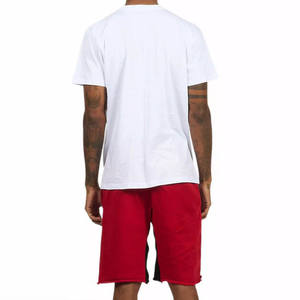 Ensemble t-shirt et short pour homme, tenue d'été en deux pièces, vêtements de sport pour la salle de sport, l'entraînement, la course à pied, la remise en forme, le quotidien - Product Image 1