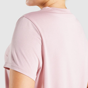 Camiseta Básica de Moda al por Mayor, Top Casual de Manga Corta para Mujer, Camiseta de Uso Diario, Ajuste Relajado y Moderno - Product Image 4