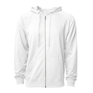 Sweat à capuche zippé de haute qualité 450 g/m², épais, couleur unie, 100 % coton, écologique, coupe-vent, unisexe, hiver 2024 - Product Image 6