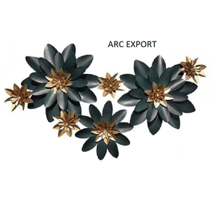 Arte de pared de diseño de hoja moderna, venta al por mayor, decoración de pared de salón para el hogar, arte para decoración de pared interior y exterior, accesorios - Product Image 4