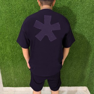 Ensemble short décontracté grande taille pour hommes t-shirt d'été respirant imprimé sport tissu éponge hiver respirant à manches courtes vente en gros - Product Image 6