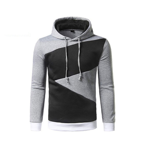 Sudadera con capucha para hombre, de primera clase, calentador de cuerpo a la moda, con forro polar, Simple - Product Image 4