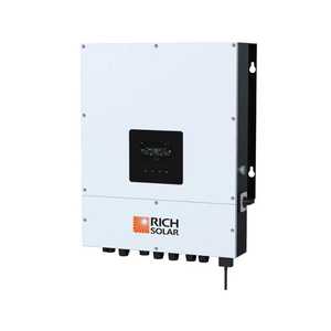 อินเวอร์เตอร์ไฮบริด Rich Solar NOVA 8K PV 48V |   กำลังไฟฟ้าขาออก 6,000 วัตต์ 120/240 โวลต์ + กำลังไฟฟ้าพลังงานแสงอาทิตย์ขาเข้า 8,000 วัตต์ - Product Image 1