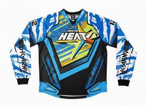 DANZY SPORTS pour maillot à manches longues unisexe personnalisé, léger, 250g, sublimation de qualité supérieure, maille respirante - Product Image 4