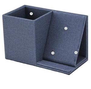 Lg8188 Handmade Da Máy Tính Để Bàn Tổ Chức Bán Buôn Biểu Tượng Tùy Chỉnh 10W/15W Không Dây Sạc Đứng Văn Phòng Chủ Bút - Product Image 2