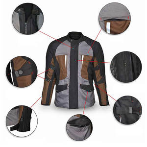 Veste coupe-vent en nylon/polyester Cordura durable pour homme 2025, vêtements de sport respirants, grande taille, vêtements de course automobile - Product Image 4