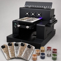 Impresora UV con Brillo A3 330x500mm, Máquina de Impresión Plana con Polvo para Carcasas de Teléfono, Acrílico, Pegatinas, Tazas RB-3250