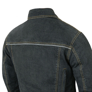 Zipper and Button Closure <b>Men</b> <b>Denim</b> <b>Jackets</b> for Sale / New Arrival Custom Made Adults <b>Men</b> <b>Denim</b> <b>Jacket</b> - Product Image 6