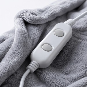 Manta Eléctrica Térmica 2026 de 180x200cm, Doble Control, Lavable, Franela, 9 Ajustes de Calor, Apagado Automático, Calentador de Cama, AC 220V CE - Product Image 3