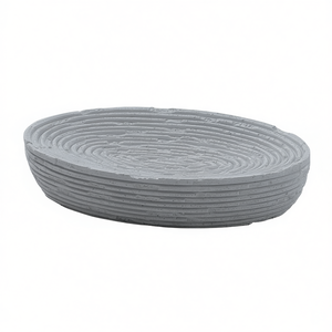 Jabonera independiente Gedy Gemini a rayas GM11 08 14.4x9.8x2.8cm en color gris - Product Image 2