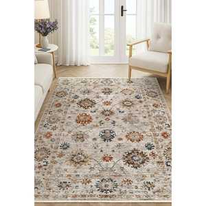 Ensemble de tapis de sol floral bohème Netline Home Lavinia LA010 80x150 cm - Product Image 2