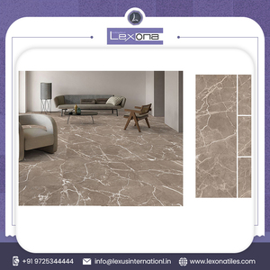 พื้นผิวหินเคลือบเงาขนาด600x1800มม. ทันสมัยกระเบื้องปูพื้นหินอ่อนหรูหรา - Product Image 2