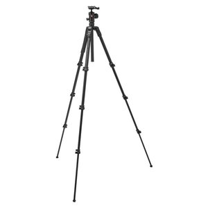 Trípode BEFREE Advanced As Black Carbon con cabezal de 9 kg, altura de 40-151 cm, para uso en exteriores MKBFRLA4FB BH - Product Image 2