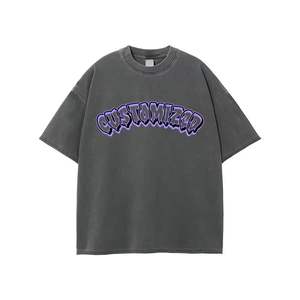 เสื้อยืดพิมพ์ลายเสื้อยืดพร้อมโลโก้สำหรับผู้ชายเสื้อยืดออกแบบได้ตามต้องการ - Product Image 6