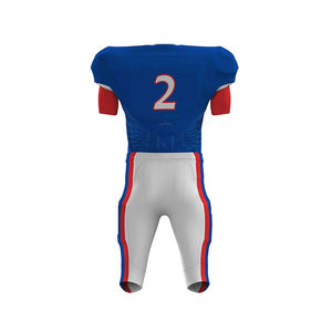 Dernier design d'uniforme de football américain, nouveau style d'uniforme de football américain pour les jeunes, prix de gros - Product Image 3