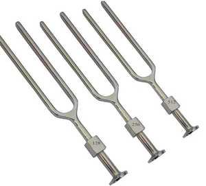 Horquillas de afinación de 528Hz, diapasón de terapia de curación de sonido, 528 Hz con martillo de silicona, paño de limpieza para herramienta Musical de curación de sonido - Product Image 5