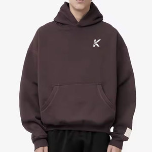 เสื้อฮู้ดดี้โอเวอร์ไซส์สำหรับฤดูหนาว ทรงปกติ ผ้าฟลีซเนื้อนุ่ม ผลิตจากผ้าฝ้ายที่เป็นมิตรต่อสิ่งแวดล้อม เหมาะสำหรับใส่ลำลอง สวมใส่ได้ทั้งในและนอกบ้าน สไตล์สตรีทแวร์ - Product Image 1