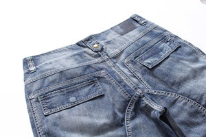 Glory Custom Plus Size <b>Men's</b> Summer Cargo <b>Shorts</b> with Vintage Fashion Pocket Baggy Denim Wholesale Casual Style Solid <b>Pattern</b> - Product Image 3