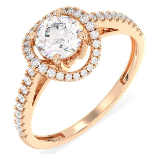 REYES GRA Certified 925 Sterling Silver 1.05Ct Moissanite Wedding Band Anillos Original 14K Gold Compromiso Promise Ring - Product Image 2
