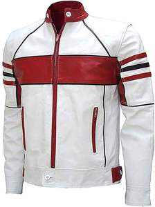 Chaqueta de moto de carreras con logotipo personalizado Jersey de cuero de invierno de alta calidad transpirable impermeable a prueba de viento ropa deportiva de color personalizada - Product Image 4