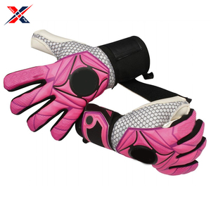 Guantes de portero con logotipo personalizado de alta calidad Guantes deportivos duraderos en cuero de goma de látex y PU para todos los equipos - Product Image 2