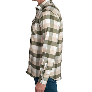 Camisa de Franela Transpirable para Hombre, Totalmente Personalizable, Nueva Moda, Camisa de Franela de Primera Calidad en Oferta a Precio Económico - Product Image 5